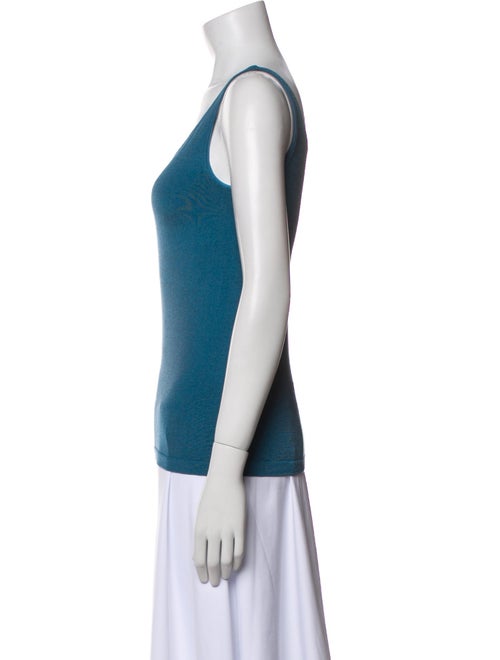 Wolford x Mugler Scoop Neck Sleeveless Top