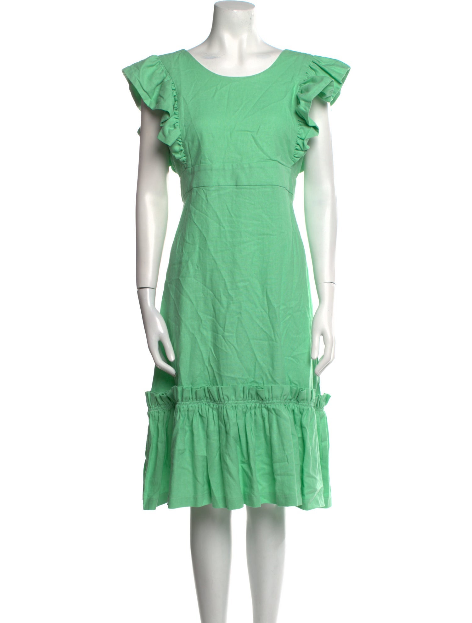 Lindsey Thornburg Bateau Neckline Knee-Length Dress