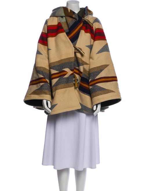Lindsey Thornburg Wool Printed Coat