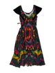 Lindsey Thornburg Printed Long Dress