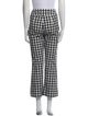Lindsey Thornburg Plaid Print Wide Leg Pants