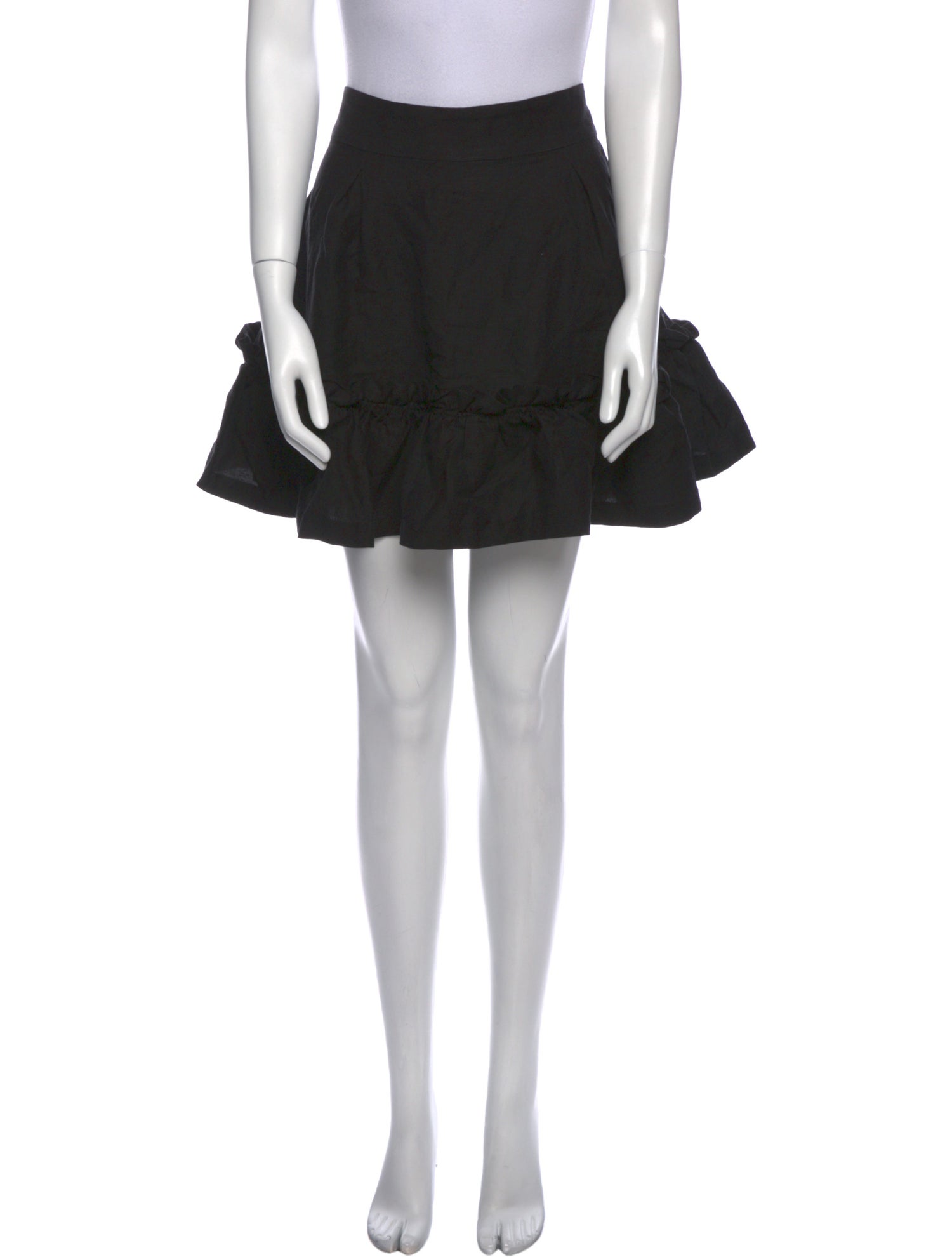 Lindsey Thornburg Linen Mini Skirt