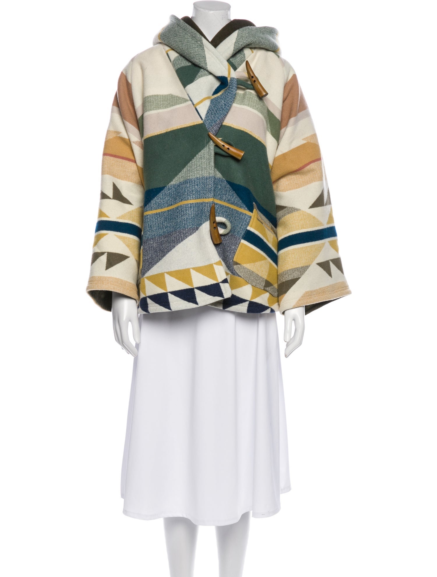 Lindsey Thornburg x Pendleton Wool Printed Coat