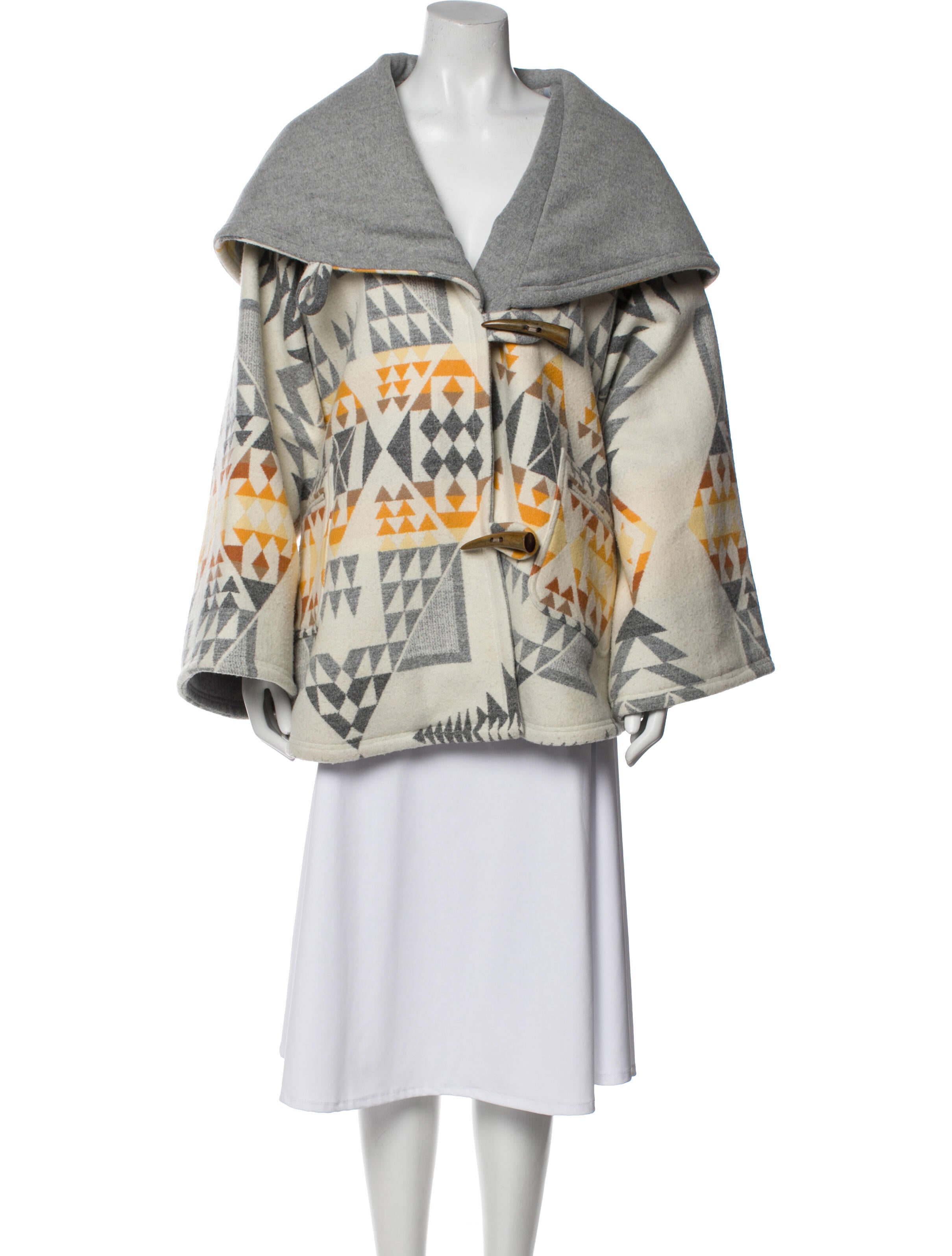 Lindsey Thornburg Wool Printed Jacket