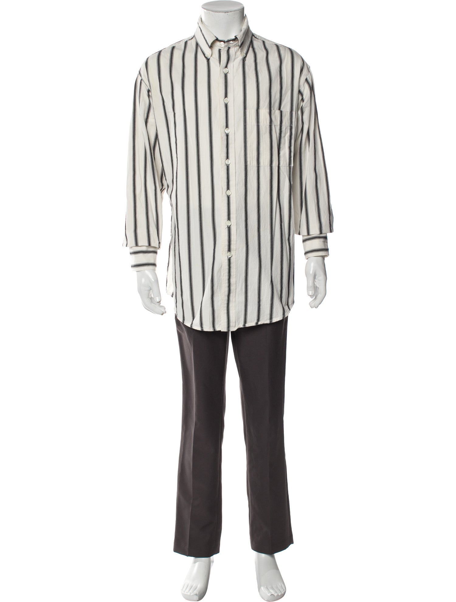 Paa Striped Long Sleeve Shirt