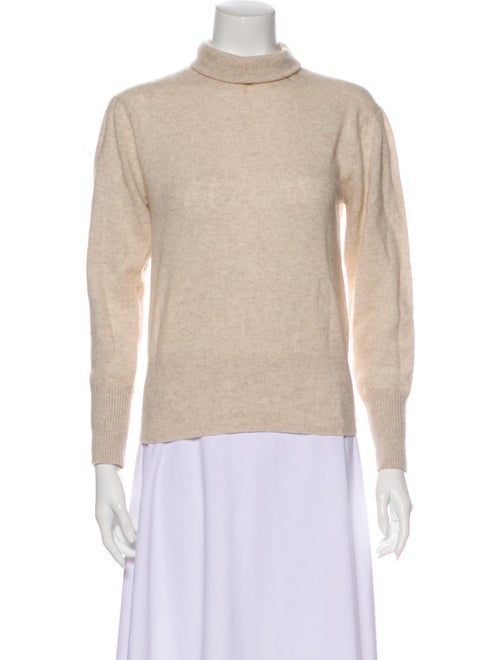 White + Warren Cashmere Turtleneck Sweater White