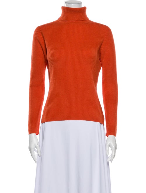 White + Warren Cashmere Turtleneck Sweater White