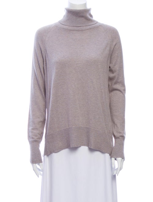 White + Warren Turtleneck Sweater White