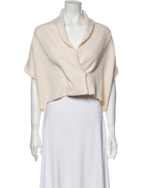 White + Warren Cashmere Sweater White