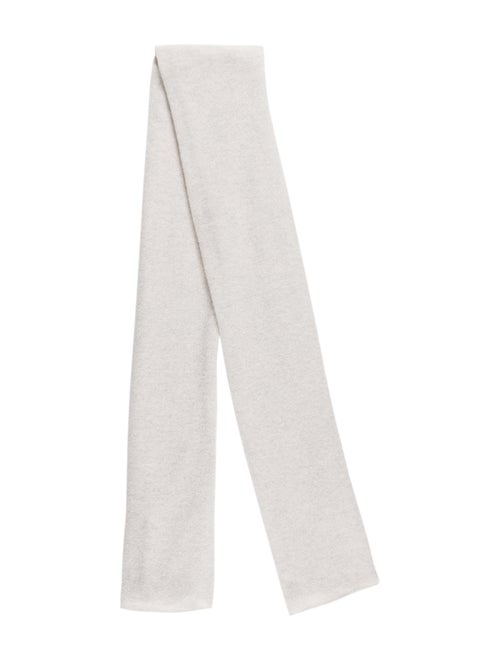 White + Warren Knit Scarf grey