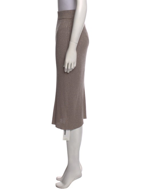 White + Warren Midi Length Skirt