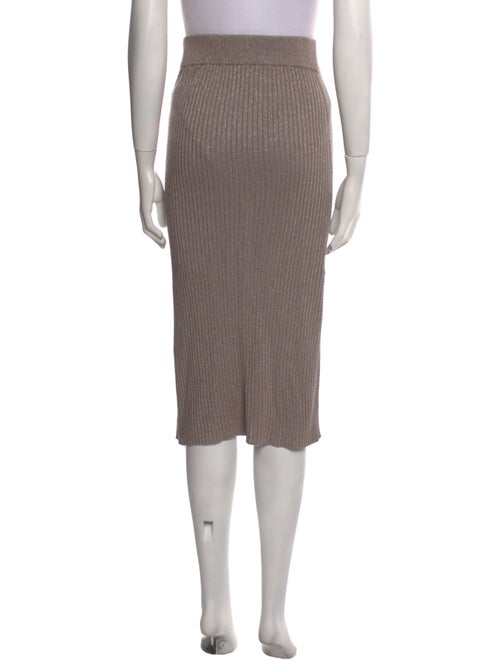 White + Warren Midi Length Skirt