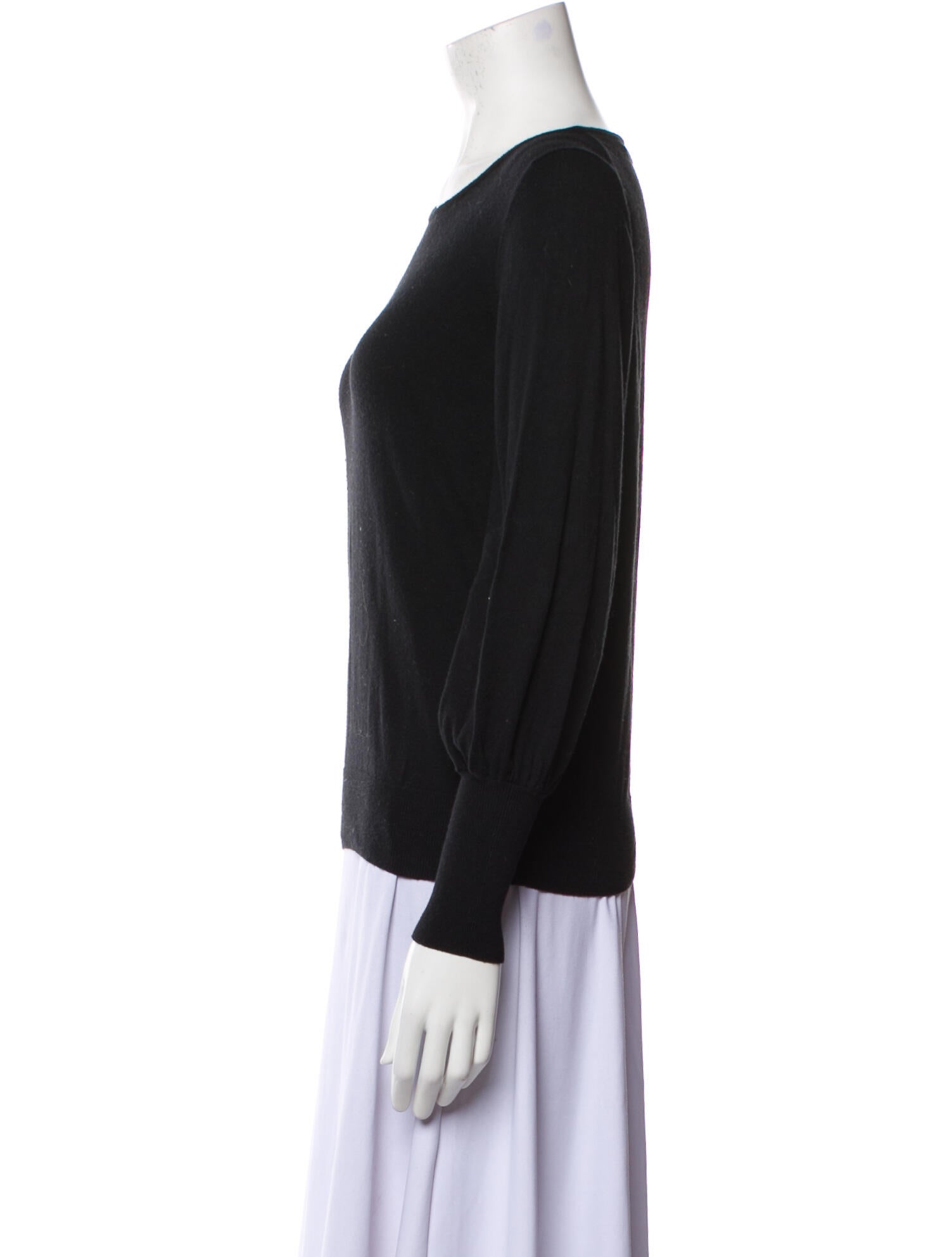 White + Warren Scoop Neck Sweater