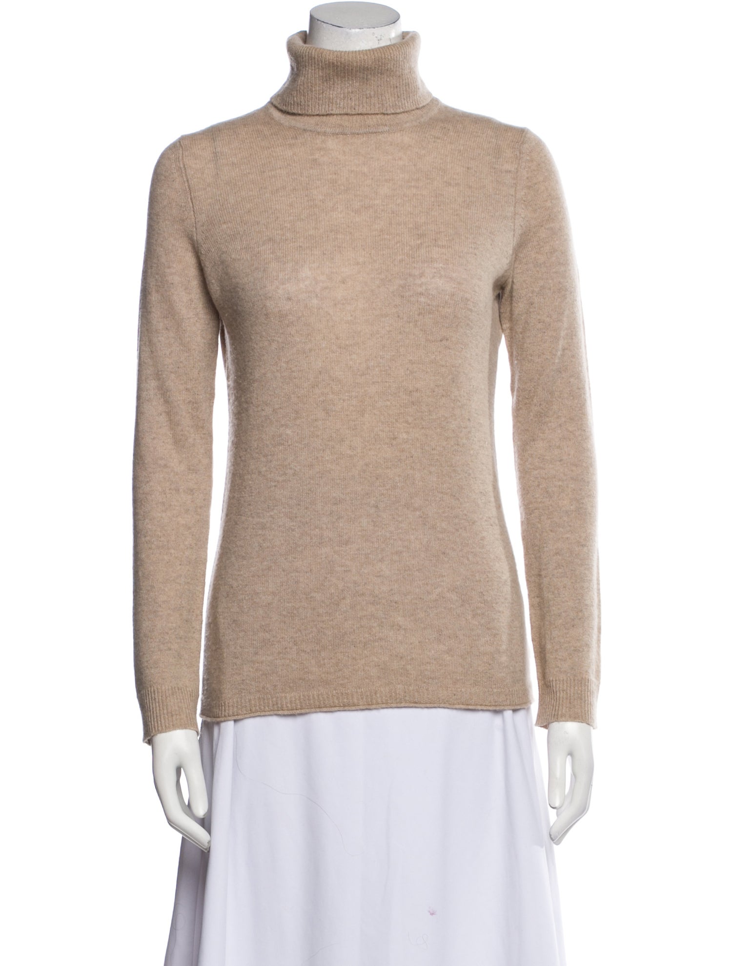 White + Warren Cashmere Turtleneck Sweatshirt
