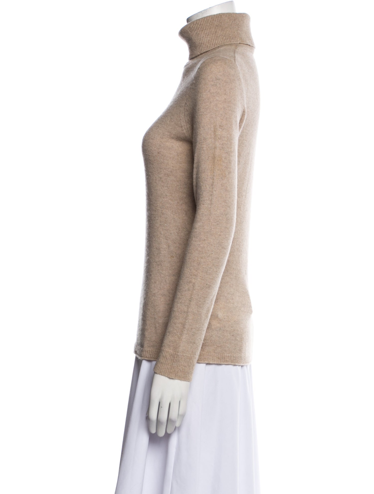 White + Warren Cashmere Turtleneck Sweatshirt