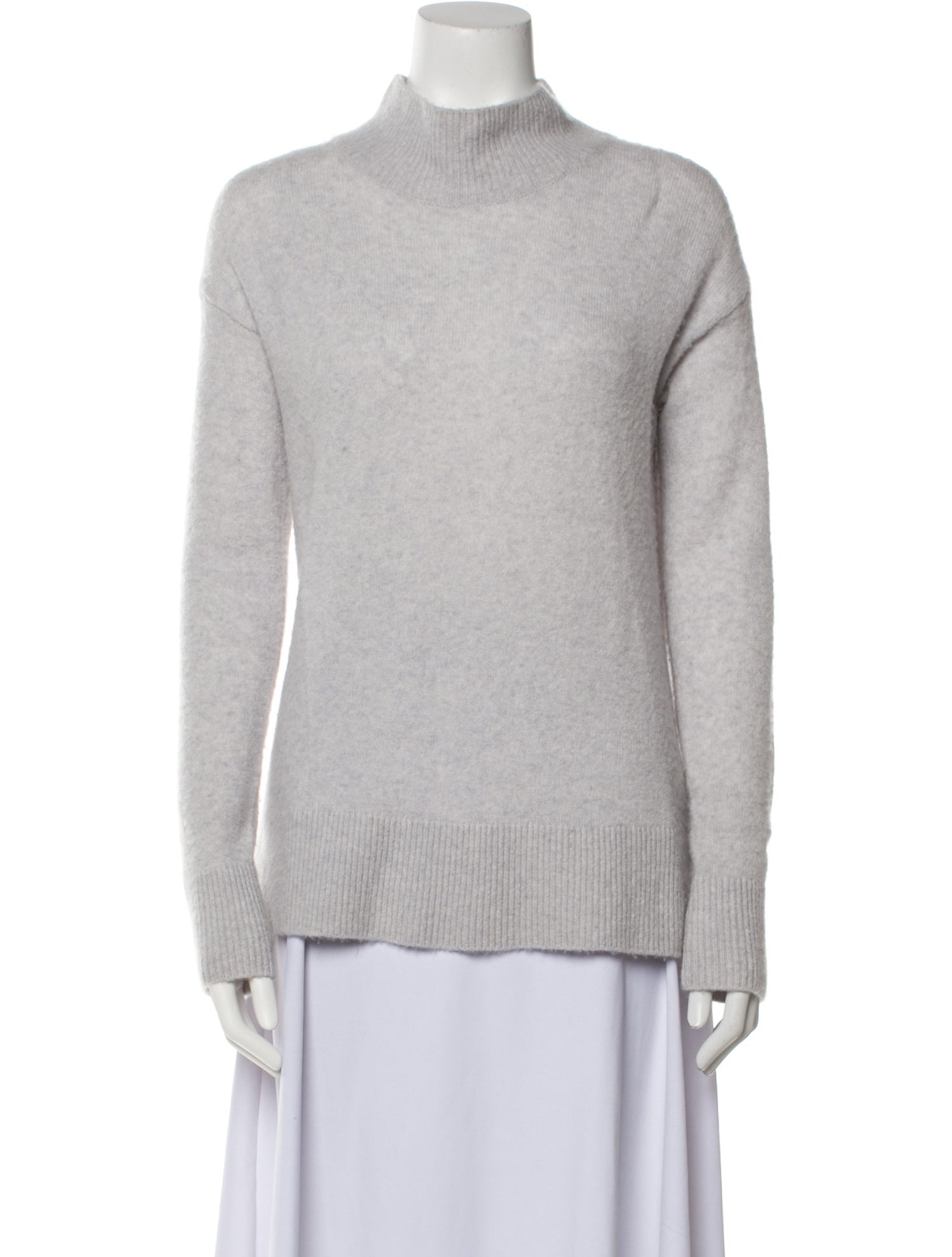 White + Warren Cashmere Mock Neck Sweater