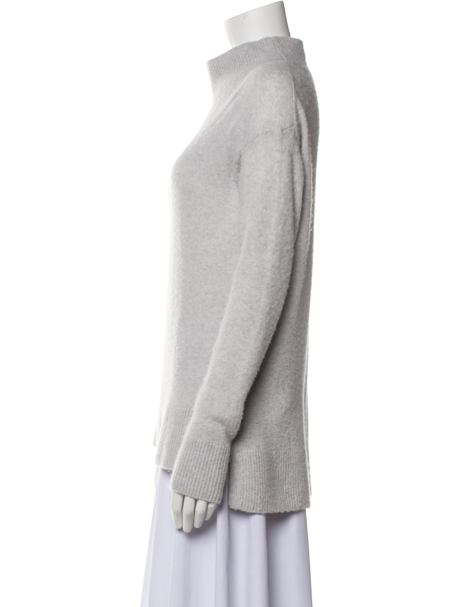 White + Warren Cashmere Mock Neck Sweater