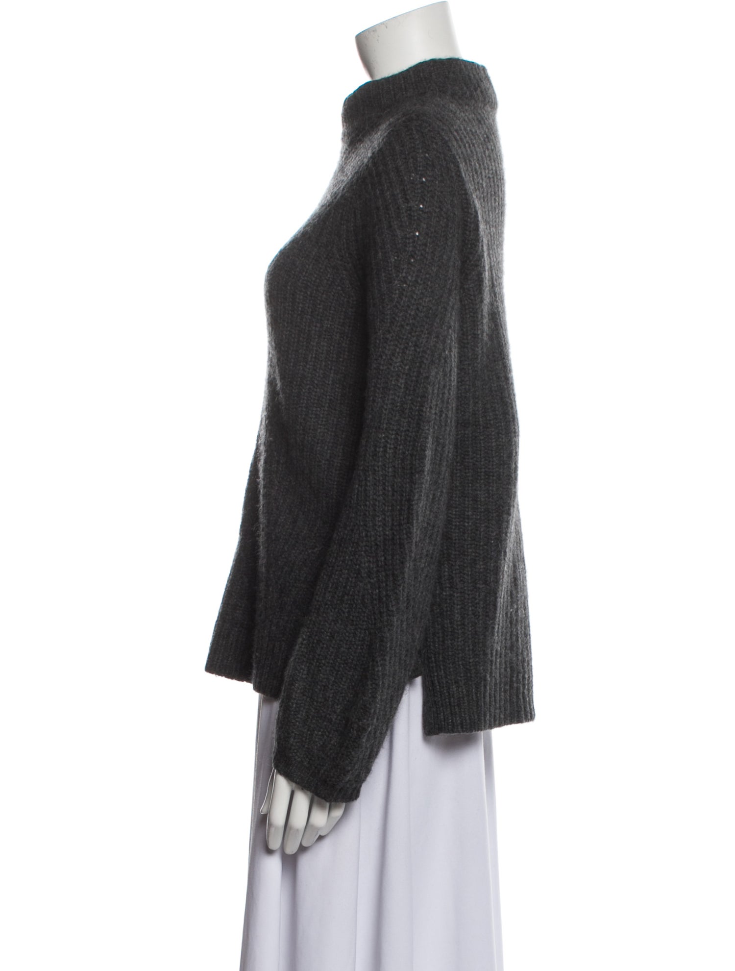 White + Warren Cashmere Mock Neck Sweater