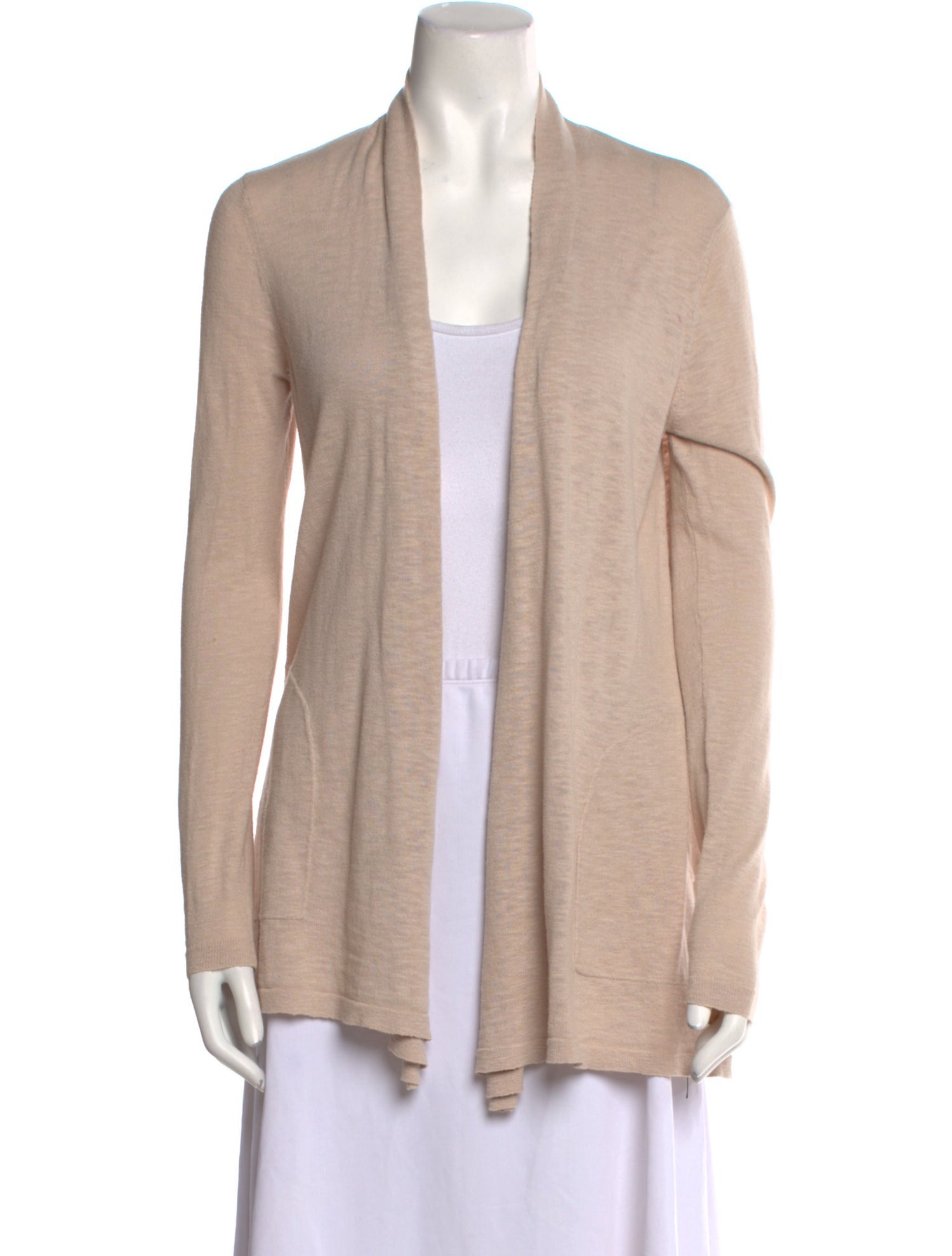 White + Warren Open Front Sweater