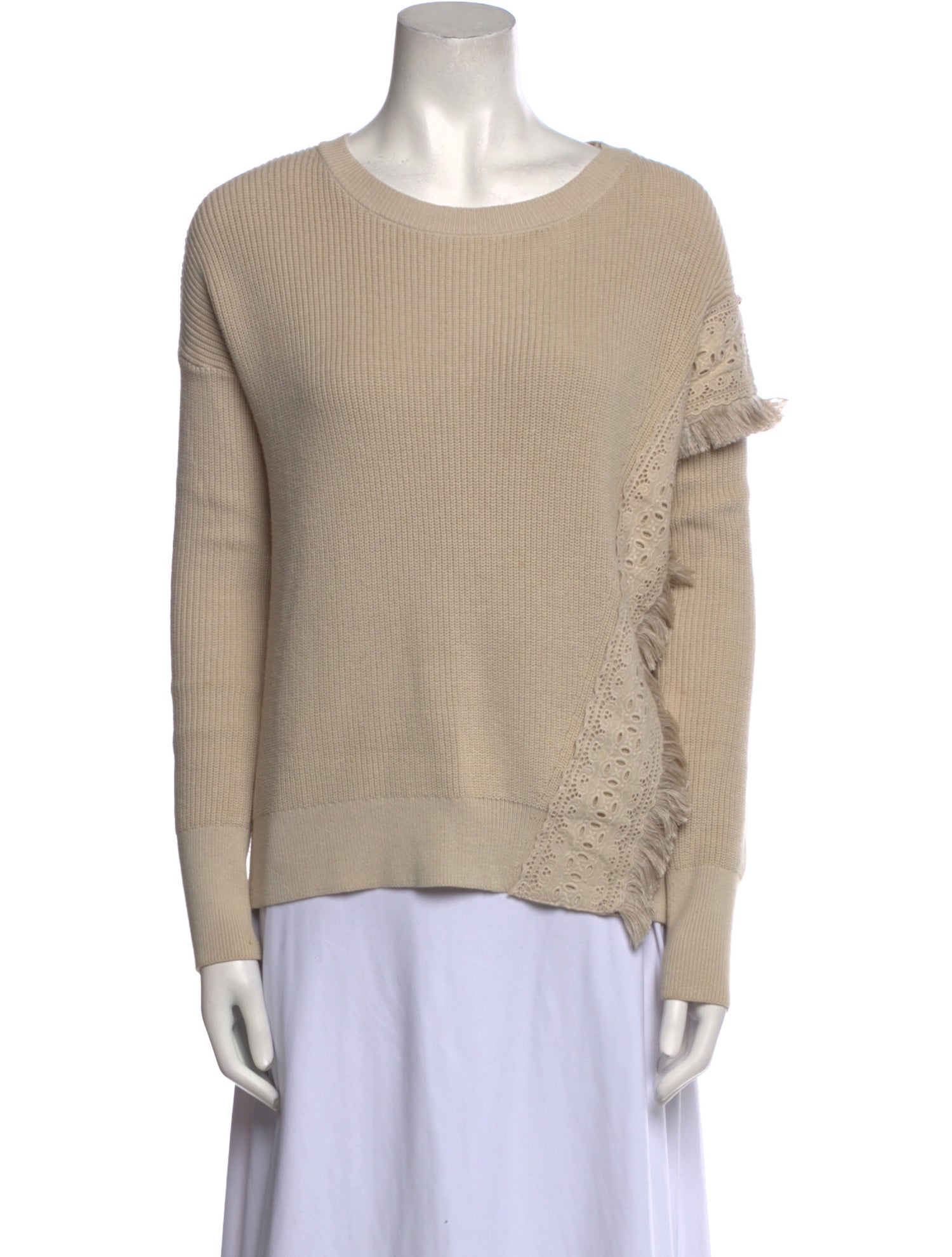 White + Warren Cashmere Scoop Neck Sweater