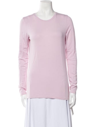 White + Warren Crew Neck Long Sleeve Sweatshirt