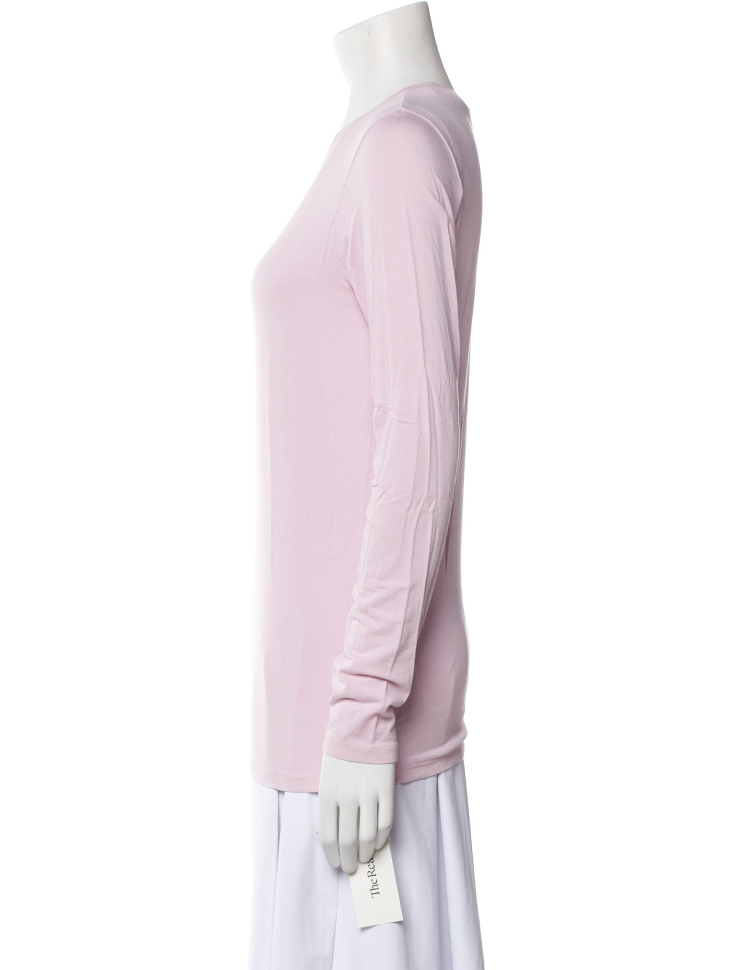 White + Warren Crew Neck Long Sleeve Sweatshirt