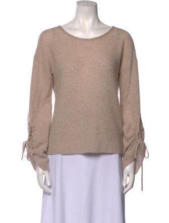 White + Warren Cashmere Scoop Neck Sweater