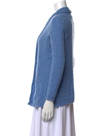 White + Warren Cashmere Open Front Sweater