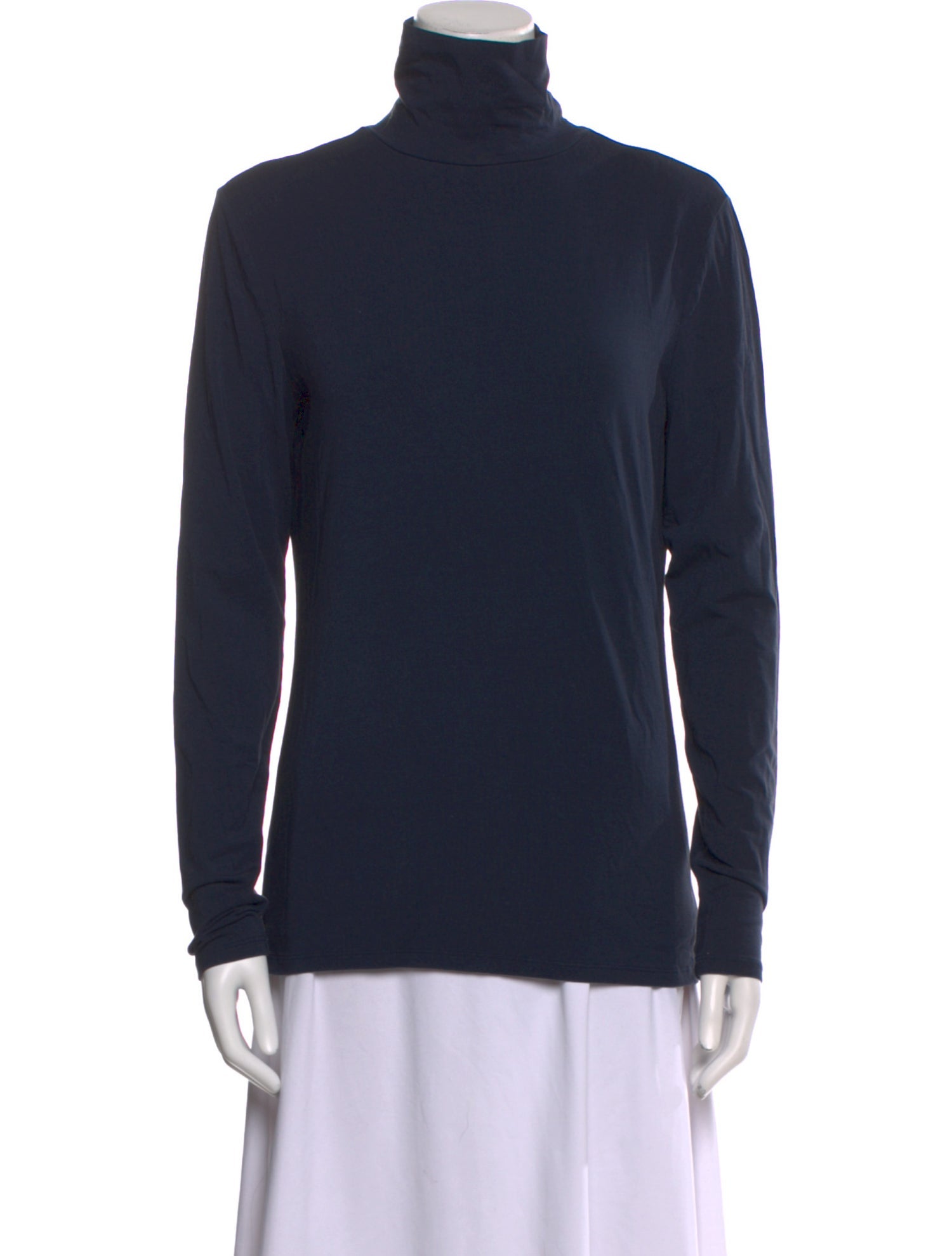 White + Warren Turtleneck Long Sleeve Sweatshirt