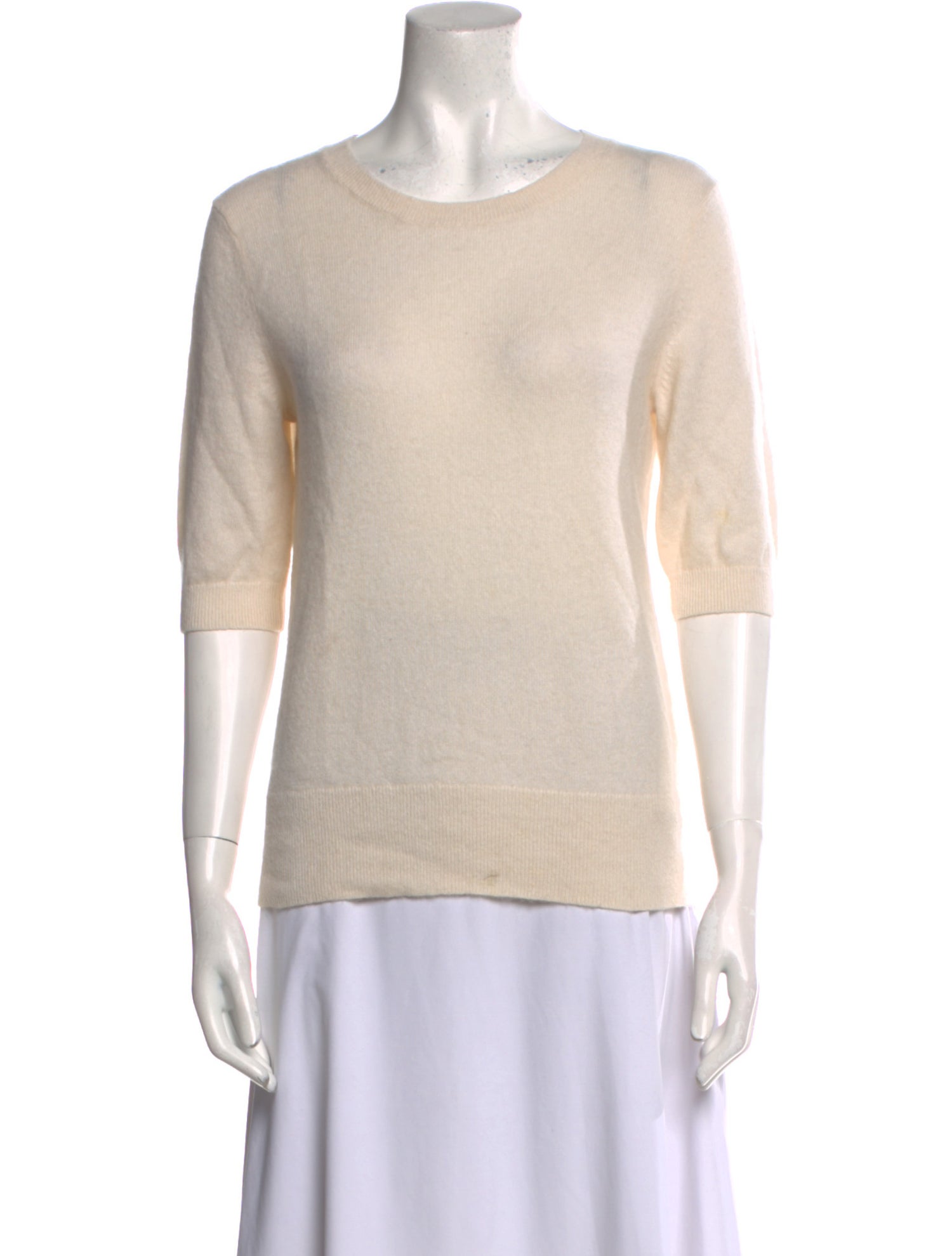 White + Warren Cashmere Scoop Neck Sweater