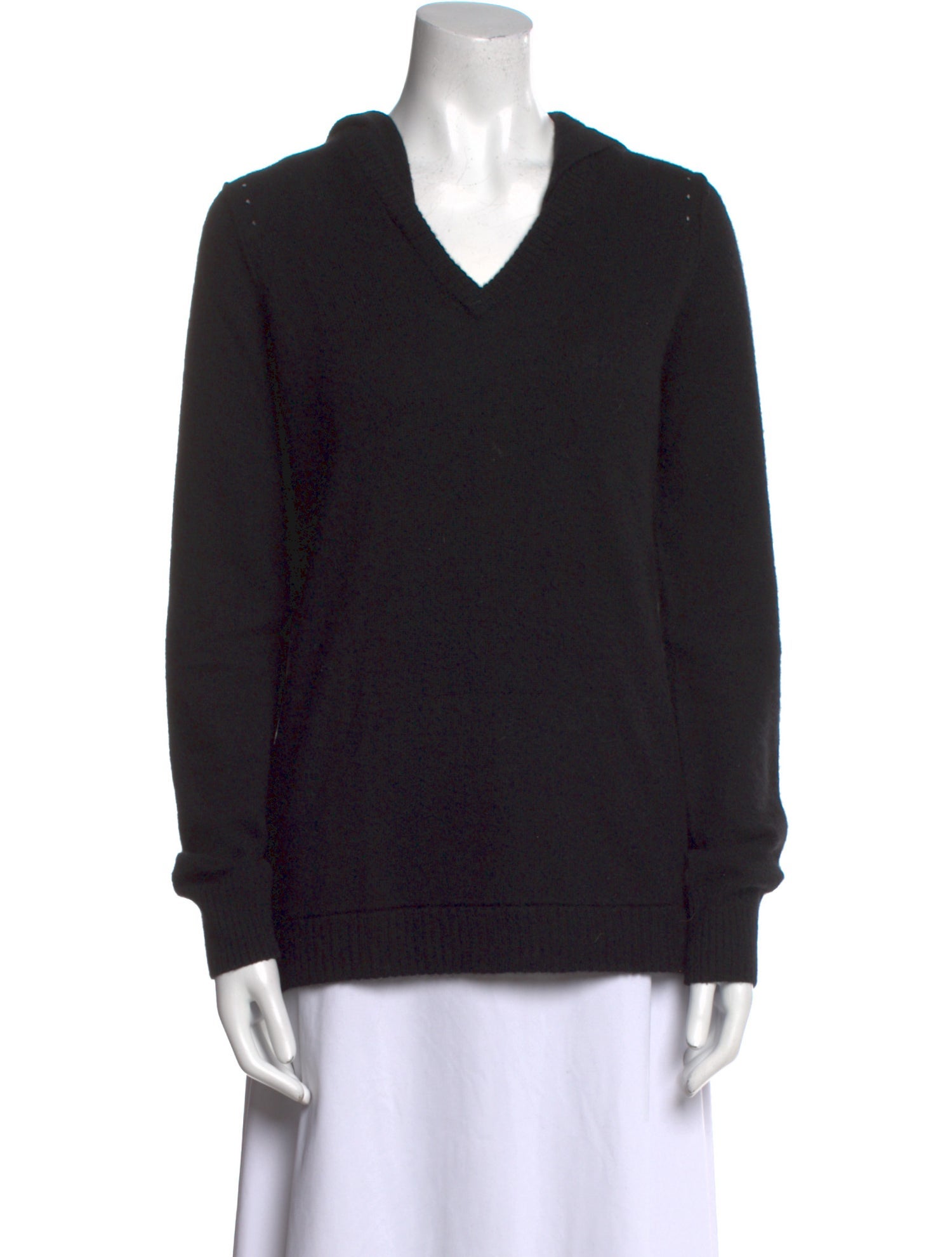 White + Warren Cashmere V-Neck Sweater