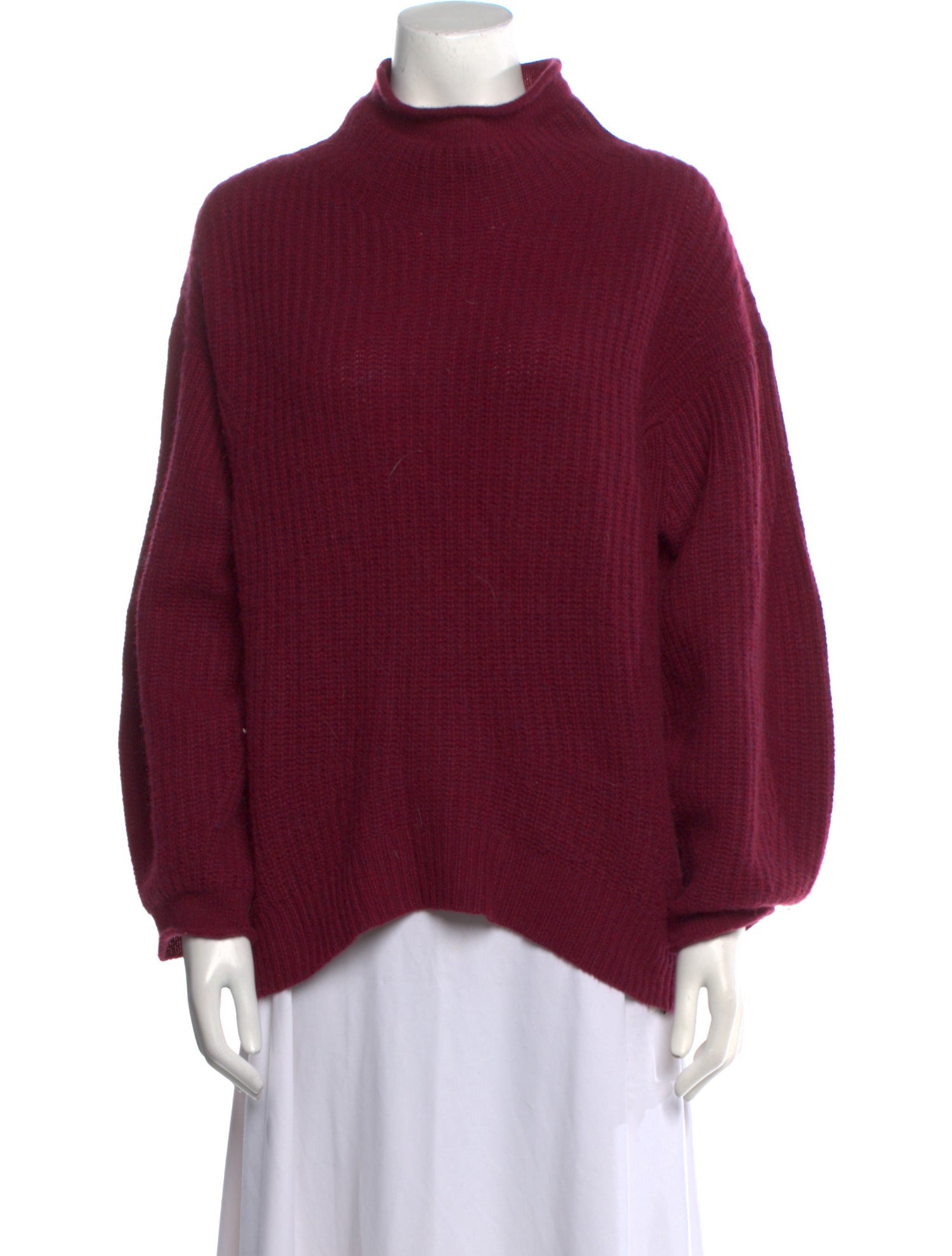 White + Warren Cashmere Mock Neck Sweater