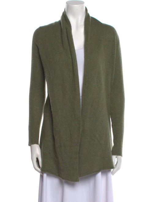 White + Warren Cashmere Open Front Sweater