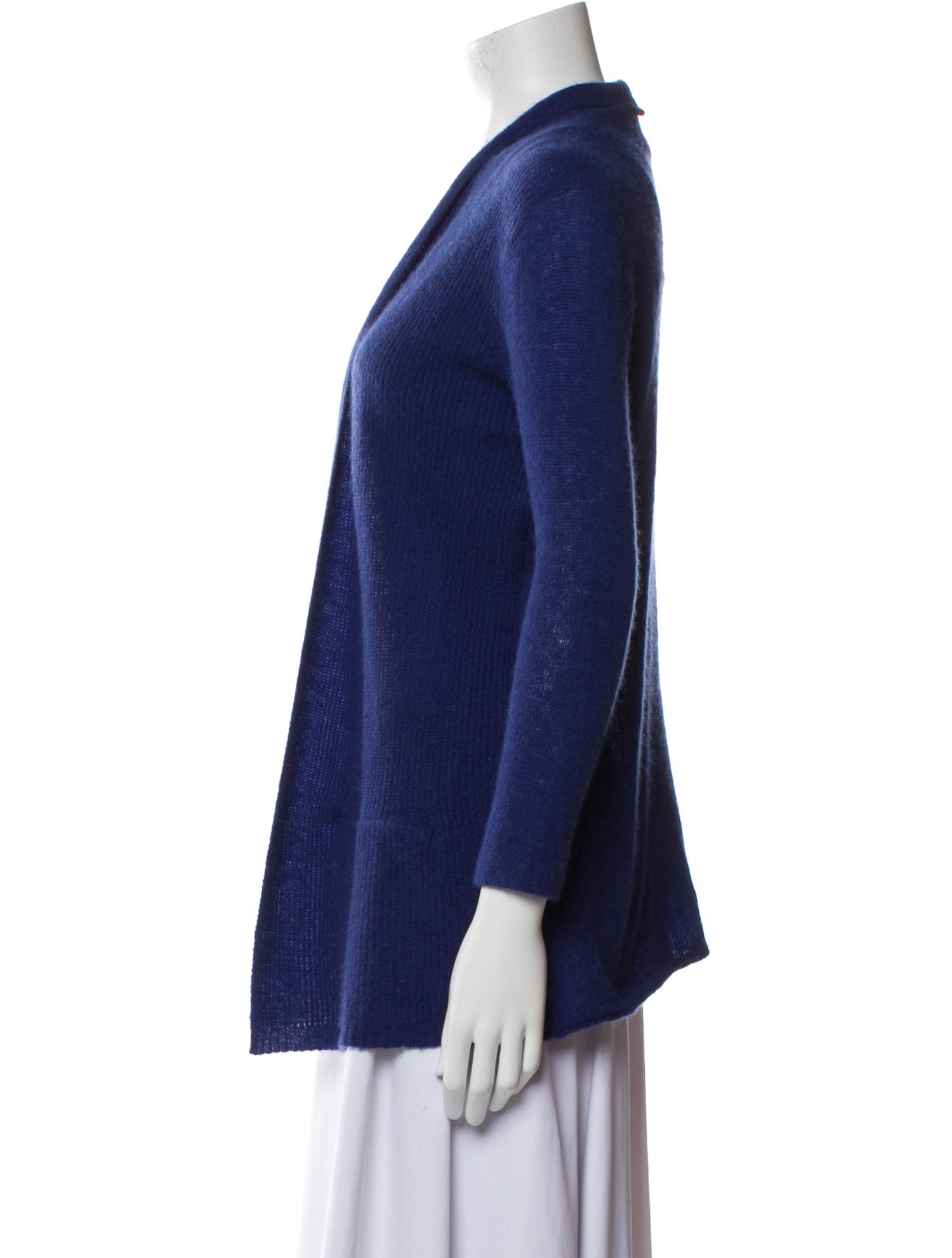 White + Warren Cashmere Open Front Sweater