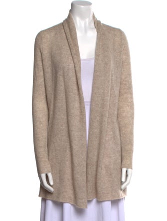 White + Warren Cashmere Open Front Sweater