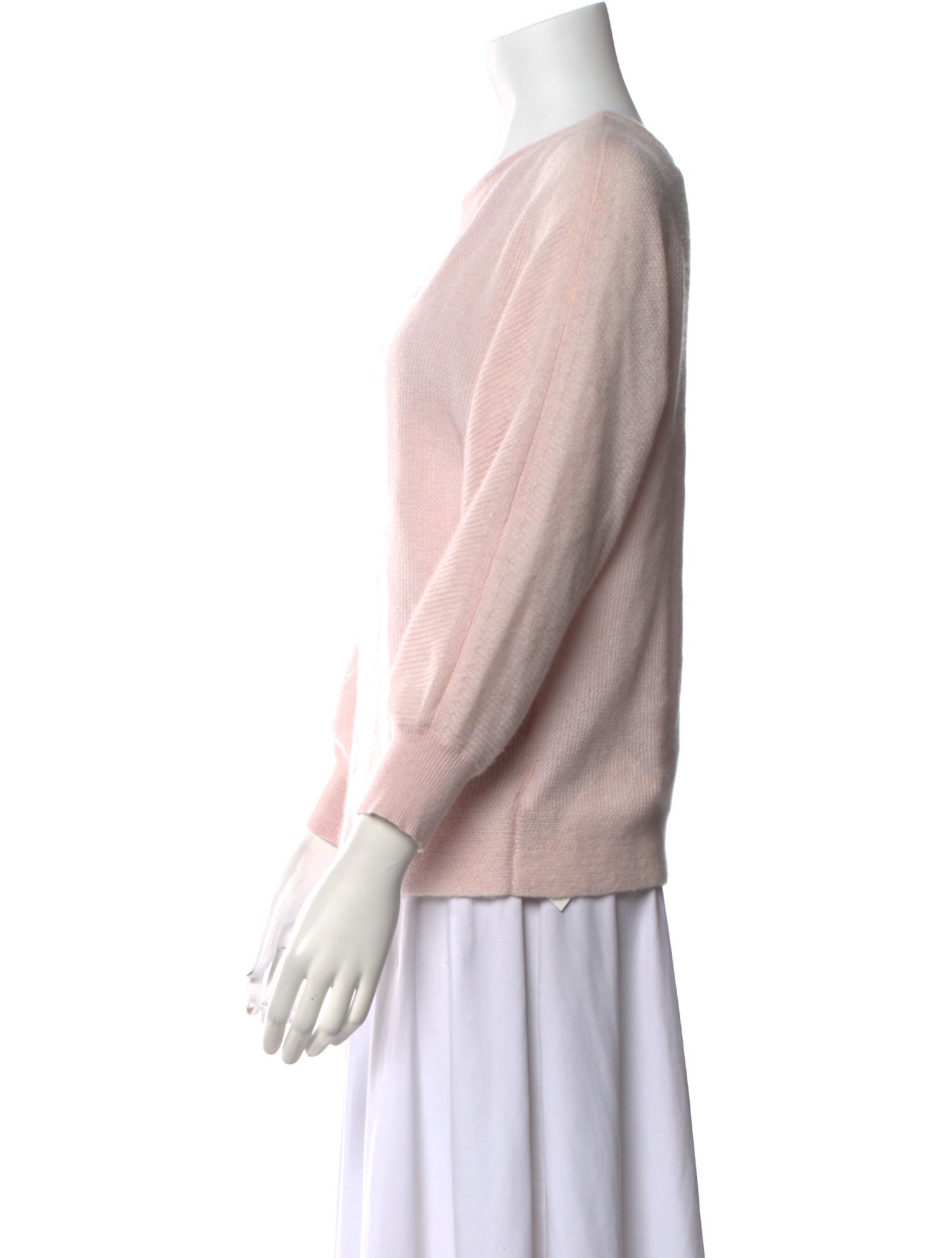 White + Warren Cashmere Scoop Neck Sweater