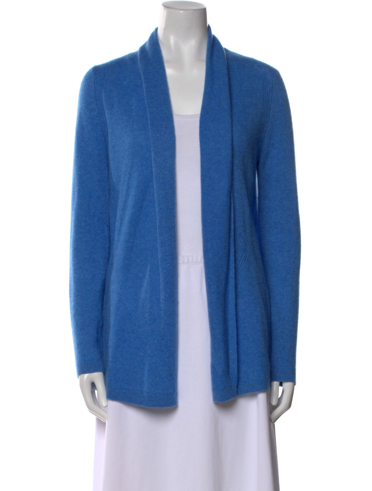 White + Warren Cashmere Open Front Sweater