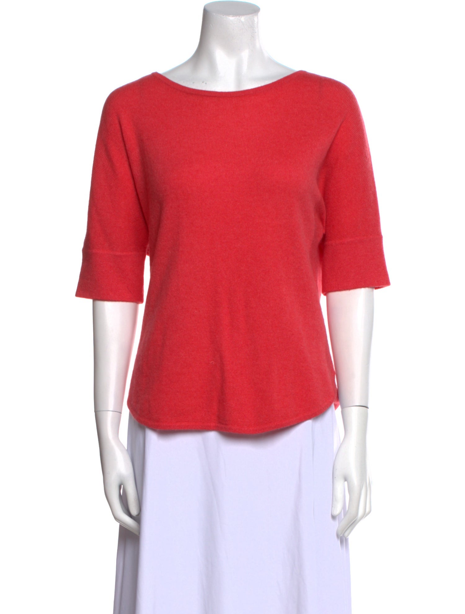 White + Warren Cashmere Scoop Neck Sweater