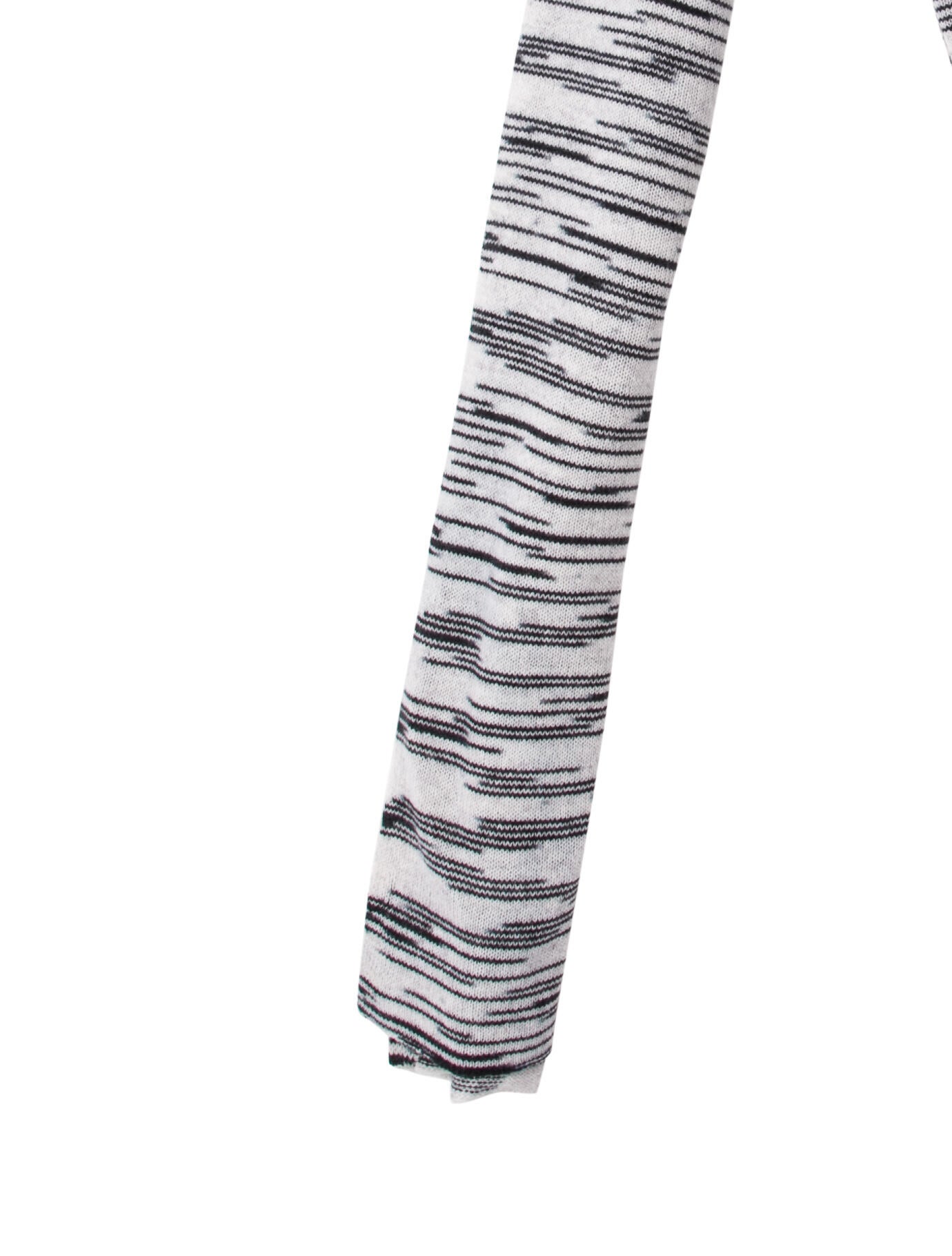 White + Warren Striped Stole