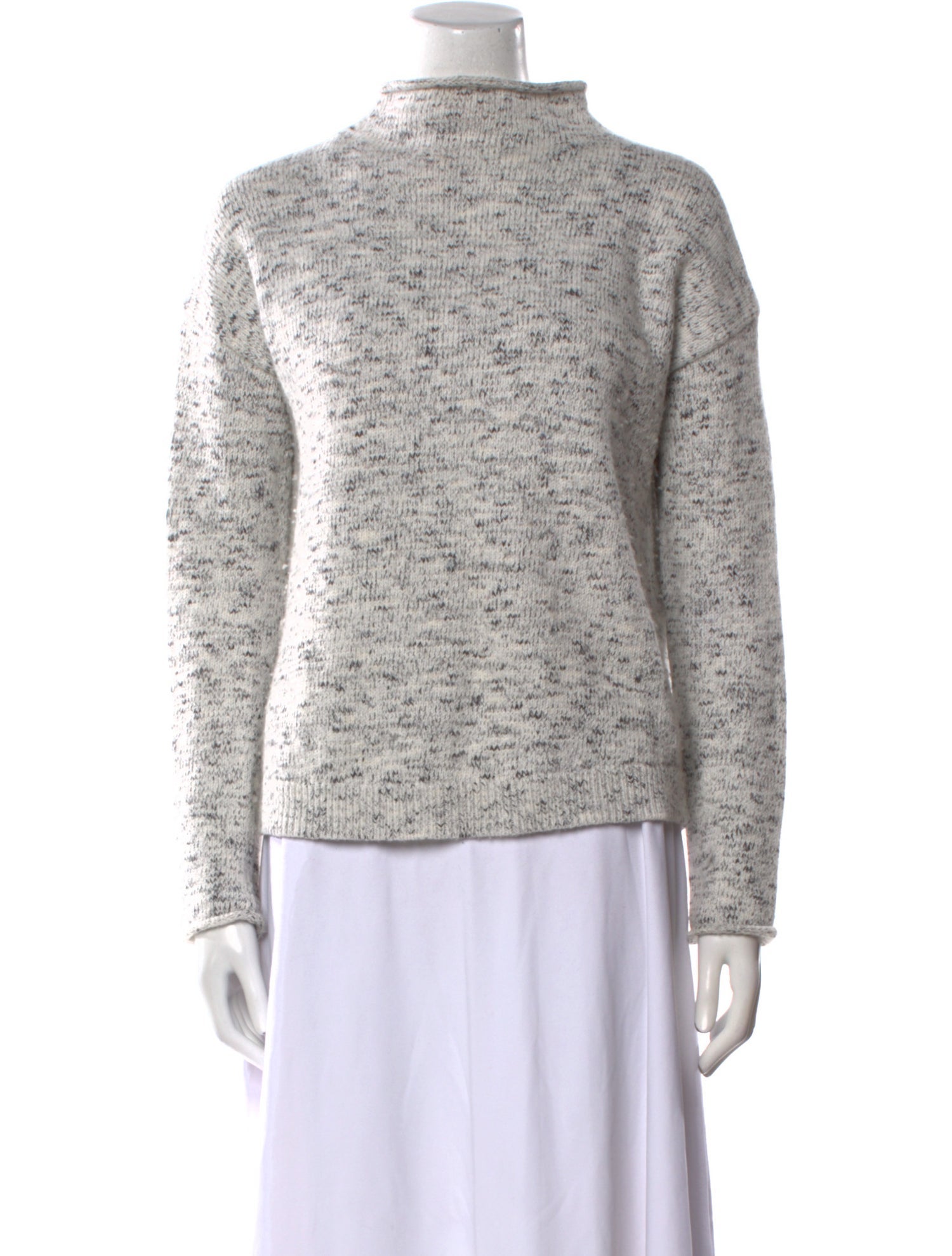 White + Warren Mock Neck Sweater