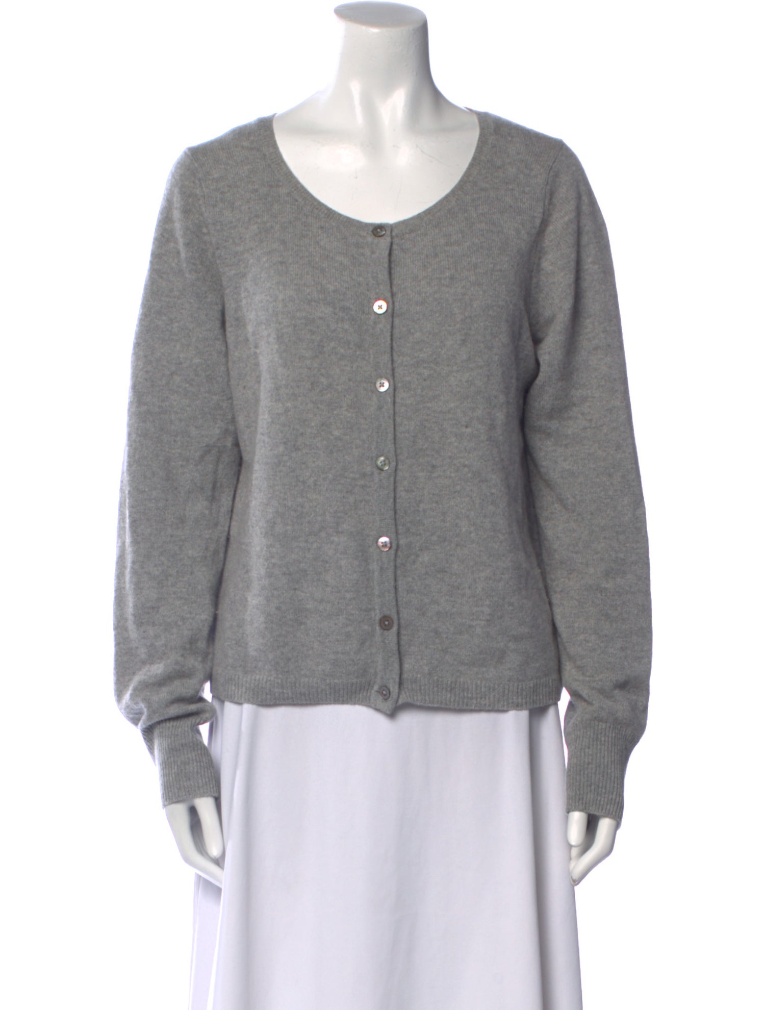 White + Warren Cashmere Scoop Neck Sweater