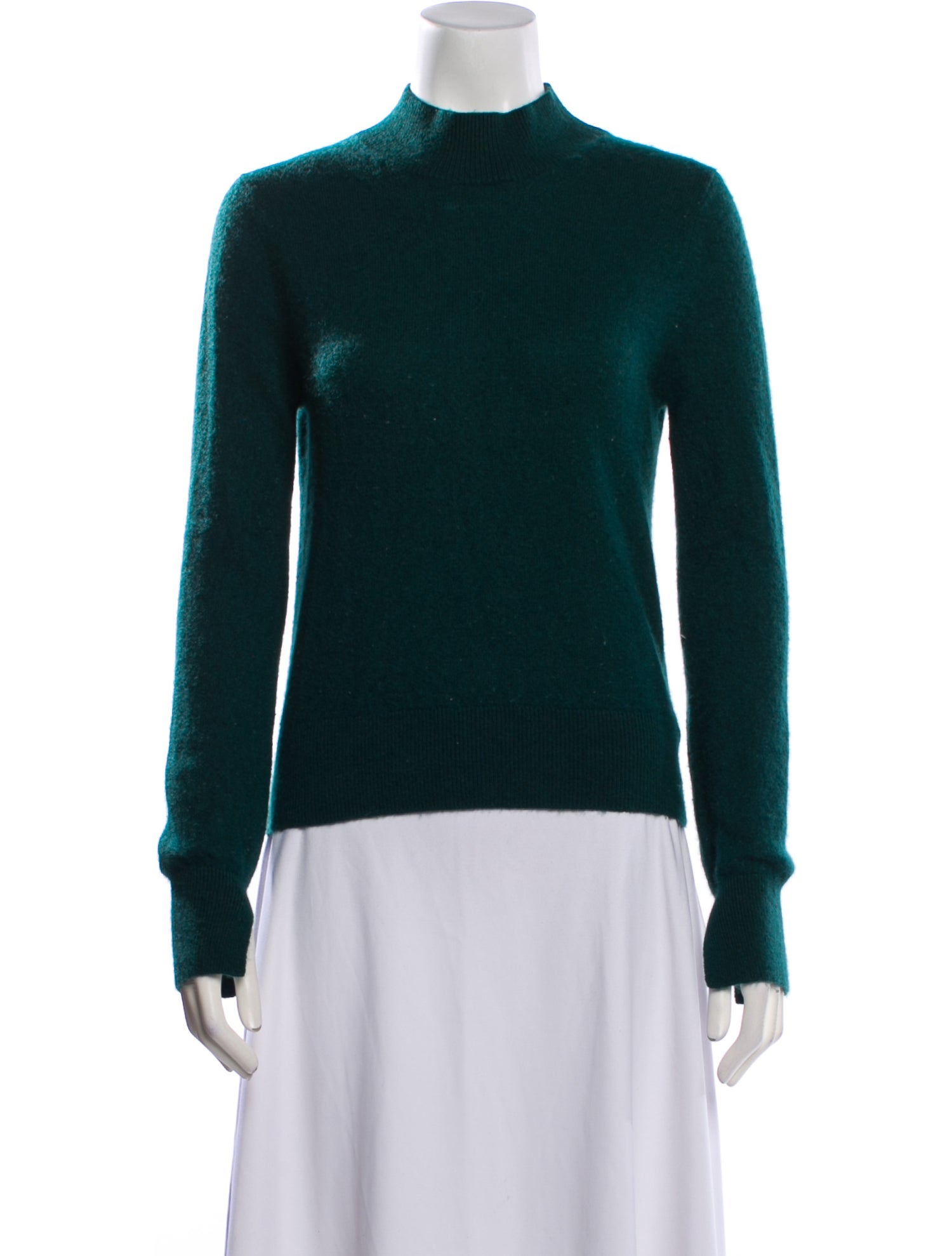 White + Warren Cashmere Mock Neck Sweater