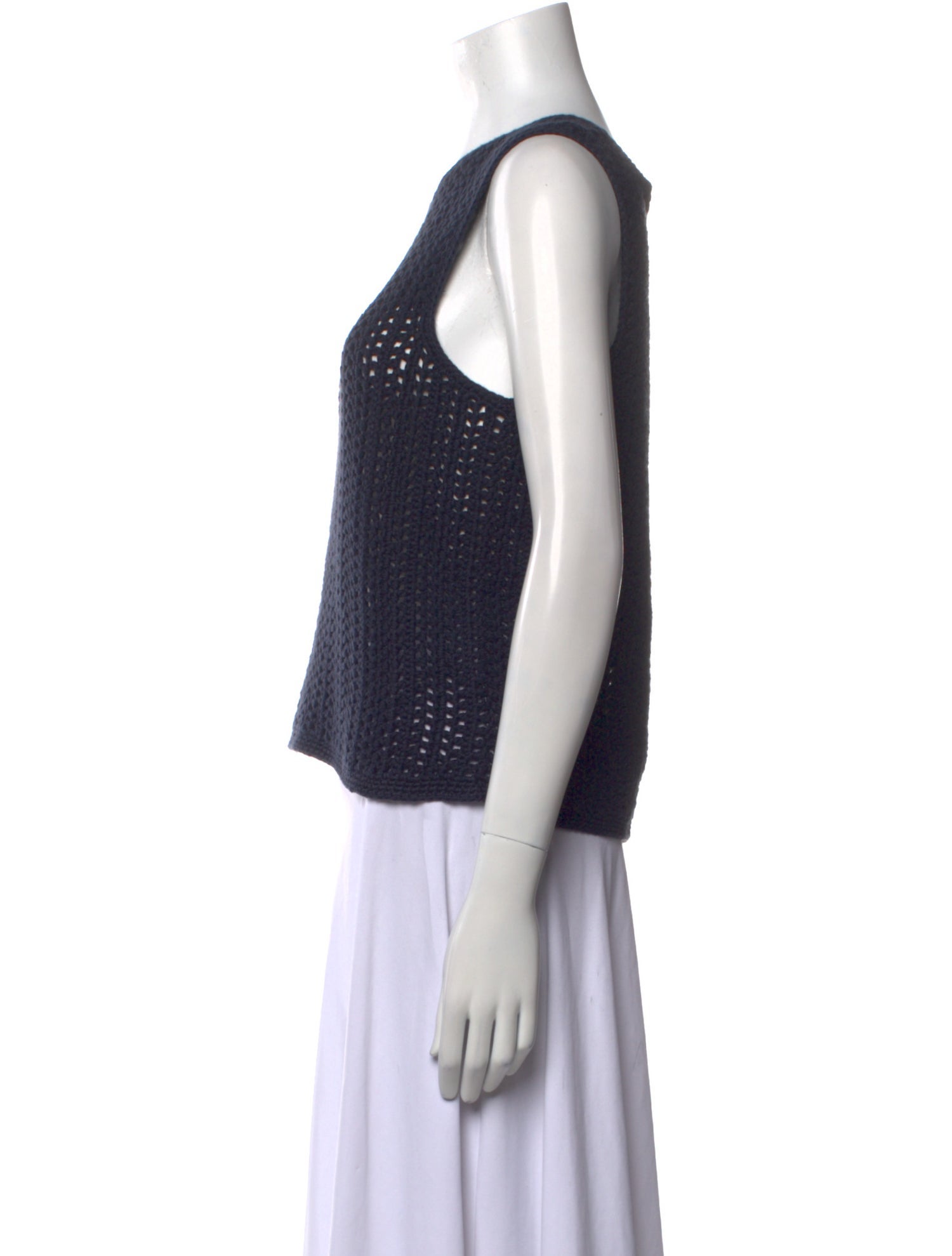 White + Warren Scoop Neck Sweater