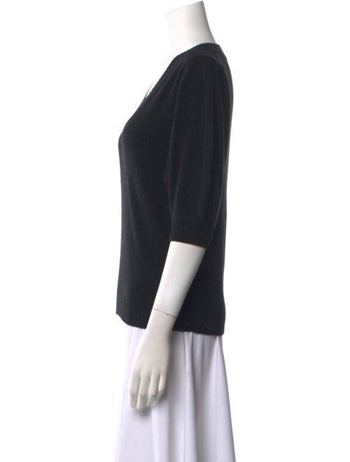 White + Warren Cashmere V-Neck Sweater