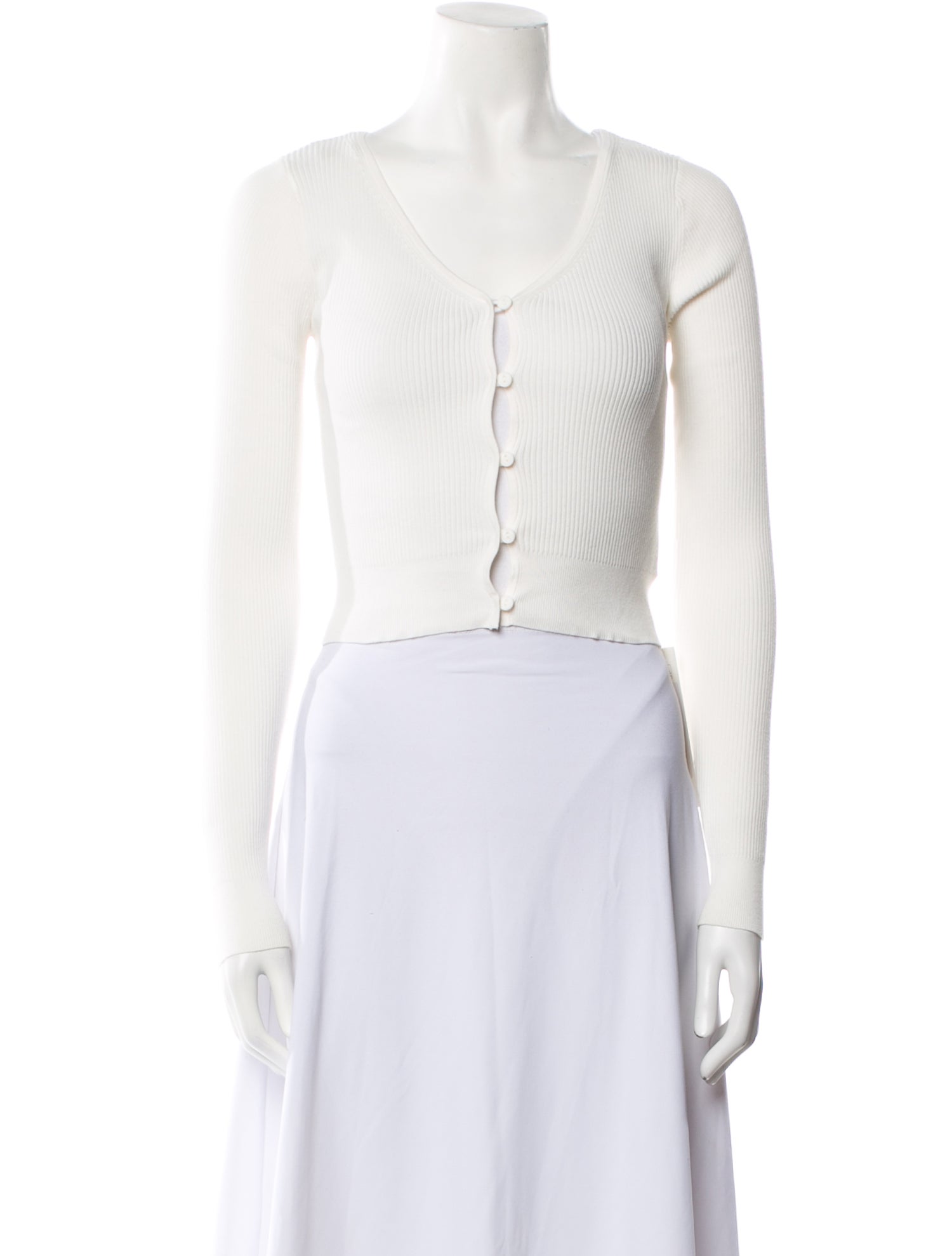 White + Warren V-Neck Sweater