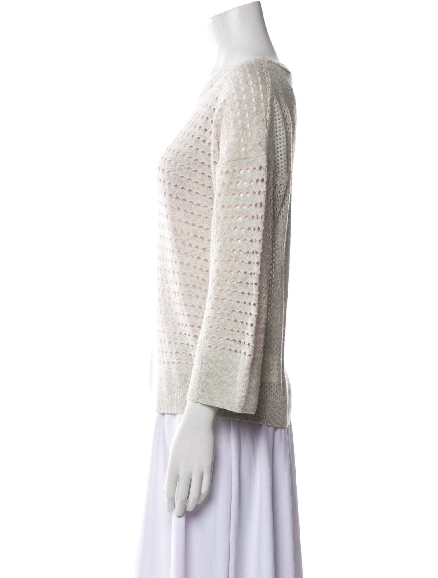 White + Warren Cashmere Scoop Neck Sweater