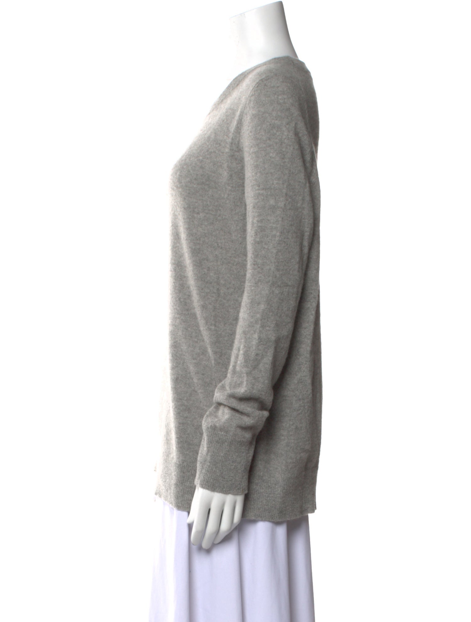 White + Warren Cashmere Scoop Neck Sweater