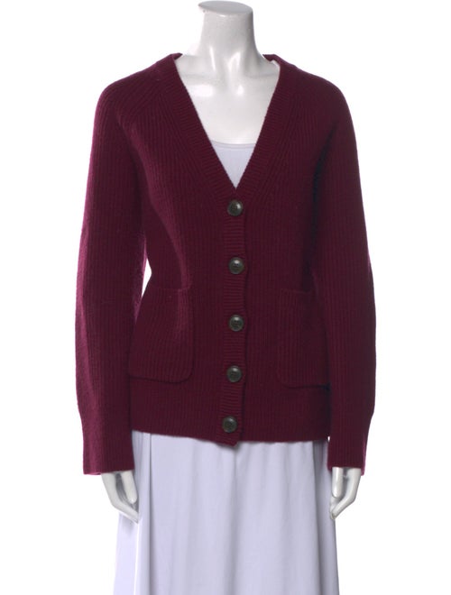 White + Warren Wool V-Neck Sweater