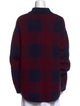 White + Warren Cashmere Plaid Print Sweater