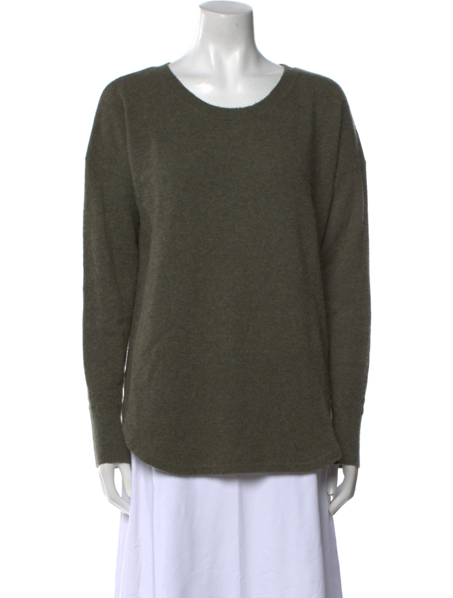 White + Warren Cashmere Scoop Neck Sweater